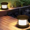 Çim Lambaları Thrisdar Su Geçirmez LED Sonrası Lamba Ön Kapı Dış Bollard Işık Villa Bahçe Peyzaj Ayağı Veranda Yolu
