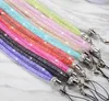 Universal paragraph long section Cell Phone Straps & Charms hanging lace crystal lanyard Rhinestone in neck for Mobile phone personality