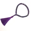 Chapelet musulman à brins de perles, Bracelets en pierre naturelle, colliers pour personnaliser les designs, perles de prière religieuses, vente en gros, Inte22