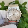 3 kolory Topsingsing Wysokiej jakości mężczyźni zegarki unisex 39 mm wyjątkowo cienkie 15202 15202IP OO 1240IP 01 STALIM STEL CARTZ Ruch 236I