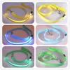 120 cm LED Glow Dog Leash Cablaggio di nylon Leashes Pet Pet Puppy Training Cinturini Dogs Dogs Lead Rope Auto Safety Seat Supply