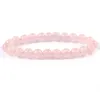 strand 8MM Fashion Brand Luxury Natural Stone Healing Crystal Stretch Beaded Bracelet Women Men Handmade Precious Gemstone Round Bracelets Jewelry ZWL779