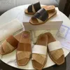2021 mulheres chinelo carta de couro sapatos chinelos deslizam verão largo liso lady sandálias cozinham flip flop de alta qualidade com caixa