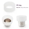Capsulone/fit for illy coffee Machine maker/STAINLESS STEEL Metal Refillable Reusable capsule fit cafe pod 220217
