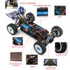 WLTOYS 124017/124016 V2 Borstelloze Motor RTR 1/12 2.4G 4WD 75km / H RC Auto Voertuigen Metalen Chassis Off Road Machine Model 220315