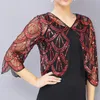 Wraps Jackets 1920s Sequin Shawl Wrap Gatsby Beaded Evening Cape Flapper Bolero Shrug