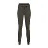 L89 spandex yoga jogger byxor heta push up sports kvinnor fiess tights med pocket femme hög midja legins stan droppshipping naken träning