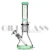 15 '' Tall ZOB 8 Arm Tree Percolator Bongs plataformas petroleras Heady Big Bong pipas de agua para fumar qaurtz banger bowl 7 mm Vaso de vidrio grueso Bong Pipe