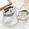 Helder lederen hoofdband vrouwen hoofdbanden hoofd hoepel retro haarbanden top geknoopte meisjes haarband vrouwelijke haaraccessoires