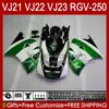 Bodys For SUZUKI RGVT RGV 250CC 250 CC RGV-250 Panel RVG250 20HC.129 glossy green RGVT-250 90 91 92 93 1994 1995 1996 RGV250 SAPC VJ22 1990 1991 1992 1993 94 95 96 Fairings