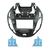 Fascia d'autoradio Double Din noir UV pour cadre de panneau Ford B-MAX 2012 dans le Kit de montage de tableau de bord Autostereo
