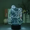 Night Lights Acrylic 3d Led Nightlight Anime Fruits Basket Figure Manga Light For Kid Child Birthday Gift Bedroom Decor Bedside Desk Lamp