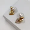 Klassisk designer hjärta dingle ljuskronor örhänge studs bijoux kvinnor vintage örhängen för kvinna lady bröllop fest semester smycken 270c