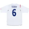 2006 Retro Fussball Jersey 2005 2007 Gerrard Beckham Lampard Rooney England Owen Terry Walcott Classic Vintage Football Shirt