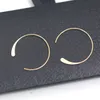 Beadsnice 14k الذهب شغل جولة الهيب هوب مكونات القرط