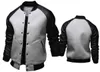 Zogaa hombres chaqueta grande bolsillo delgado hip hop béisbol abrigo casual de manga larga color puro para hombre rompevientos s 211025