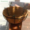 2025303540cm Flower Hanging Basket Wrought Coconut Flowerpot Rattan Decorative Pots Wall Iron Garden Planter Balcony Deco Y0917643191