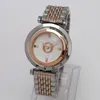 2021 Luxusuhren Rotierendes Zifferblatt Designer Square Damen Edelstahl Roségold Damen 38mm Mode Quarzuhr Kleid Uhr Frau Montre Femme Reloj mujer