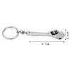 Keychains 1pcs hommes modélisation de clé de clé Metal Key Chain Ring Keyfob Caryring Keychain Universal Styling Accessoires Fashion Miri22