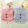 Quente Pet Sweater Winter Dog Roupas Para Cães De Cão Para Cães Pequenos Pomerânia Yorkies Chihuahua Schnauzer Espessado Flanela Flannel Casacos Rosa Menina Jaquetas A271