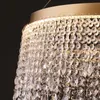 Postmoderne luxe kristallen kroonluchter woonkamers high-end Scandinavische slaapkamer eetkamer eenvoudige sfeervolle lampen decoratieve verlichting