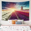 print wall hanging tapestry scenery