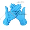 50 unids/set de guantes desechables de goma de látex para limpieza del hogar, experimentos para Catering, mano izquierda y derecha Universal