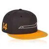 2022 NOWOŚĆ F1 Racing Baseball Cap Outdoor Curved Brim Hat Formuła pierwsza czapka drużynowa