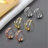 Stud The Personality Contracted Semicircle Type C Ear Ring Fashion Female Temperament Punk Style Earrings