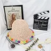 Lady Sun Hat широкий Brim Sunshade Складной Beach Cap Открытые головные уборы Аксессуары Праздничный пляж Путешествия