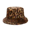 2021 Tempo libero Joker Leopardo Cappelli invernali a secchiello da uomo Lady Outdoor Travel Sun Cap Panama Spessore caldo antivento Cappello da pescatore Bob