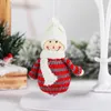 Decorações de Natal Snowmans Boneca de lã pingente - decoração de pelúcia decoração de árvore casa