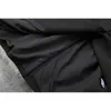 Haute Qualité Europe Mode Turn Down Col À Manches Longues Trench-Coat Solide pour Femmes Élégant Automne Hiver Coupe-Vent Survêtement 210601