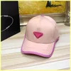2021 Kobiety baseballowe czapki moda letni trójkąt czapki unisex projektanci kapelusz męskie dopasowane fedora hat men casquette czapki 21080305r