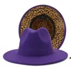 chapeaux de fête violette