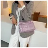 الأزياء سلسلة مبطن المرأة حقائب الكتف تصميم lingge حقيبة crossbody الفاخرة بو الجلود رسول حقيبة سيدة كبيرة حمل محفظة 2021