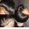 10a Symulacja Brazylijska włosy koronkowe przednie peruki proste wstępnie wyposażone włosy dziecięce włosy długie 13x4 syntetyczne koronkowe peruki dla BL1318895