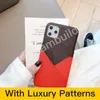 Fashion Phone Cases For iPhone 14 Pro Max 14 13 PLUS 12 12Pro 12proMax 7 8 plus X XS XR XSMAX PU leather case designer shell with card