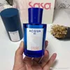 男性のための魅力の香りトップクオリティの香水青いEDT Parfum 75mlスプレーフレッシュプレザントの香り