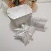 50 pezzi Confezione regalo Confetti Bomboniere Forma di cuscino Confezione di compleanno Scatole per feste Dolce Bomboniera Baby Shower Biscotti caramelle 210724