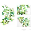 12 pcs 3D Papillon Sticker Mural PVC Simulation Stéréoscopique Papillon Mural Autocollant Réfrigérateur Aimant Art Decal Chambre D'enfant Décor À La Maison XVT0446