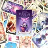 Mistik manga tarot kartları rehberlik kehanet eğlence partys kurulu oyunu PDF rehberliği toptan 78 sayfa / kutu destekler