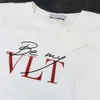 Damska marka Tee Summer Casual Cotton Crew Designer Rivets to mój VLT List Drukuj Damska koszulka Rozmiar S-XL 210315