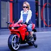 Nouvelles motos électriques pour enfants lumières voitures jouet auto-conduite télécommande tour sur moto pour enfants de 1 à 8 ans