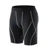 new Men Sports Fitness Microfiber Elastic Shorts Breathable Quick Drying Short Pants Gym Training running Tights C0222