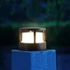 잔디 램프 Thrisdar 방수 LED 포스트 램프 정문 외부 볼라드 라이트 빌라 정원 풍경 기둥 파티오 통로