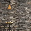 Wallpapers Modern Vintage 3D Brick Roll Personalized Wall Paper For Coofee Barber Shop Room Walls Contact Papier Peint