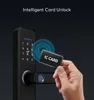 Tuya Smart Door Lock отпечатка отпечатка пальца Wi -Fi Дверь блокировки дверь Дверь блокировка пульт дистанционного управления пароль RFID Digital 201013
