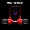 Magnetic Earphones Headphones HIFI Bass In Ear Headset With Microphone Volume Control for iPhone Samsung Android Smartphones