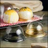 Bakeware Kitchen, Dining Bar Home & Garden50Pcs=25Sets Mini Size Plastic Cupcake Dome Favor Container Cake Box Wedding Favors Boxes Supplies